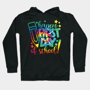 Happy First Day Of School Back To School Teacher Hoodie